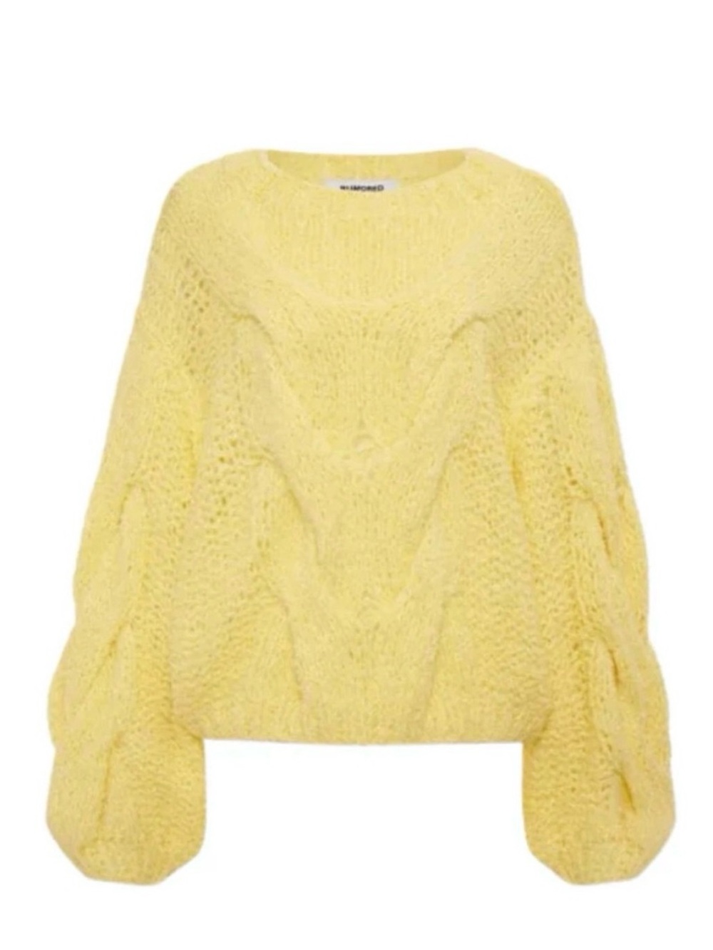 Rumored Nonna Sweater in Yellow